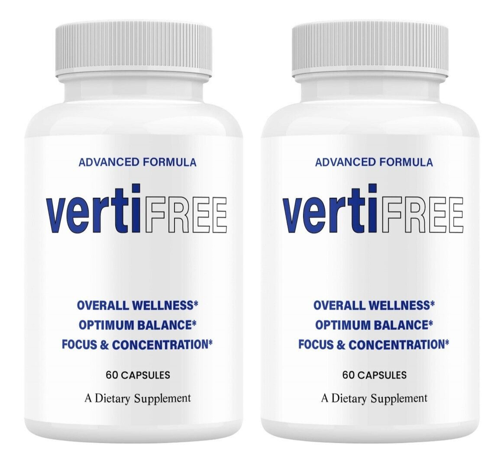 (2 Pack) Vertifree Advanced Nootropic Capsules, Vertifree Max Cpsules