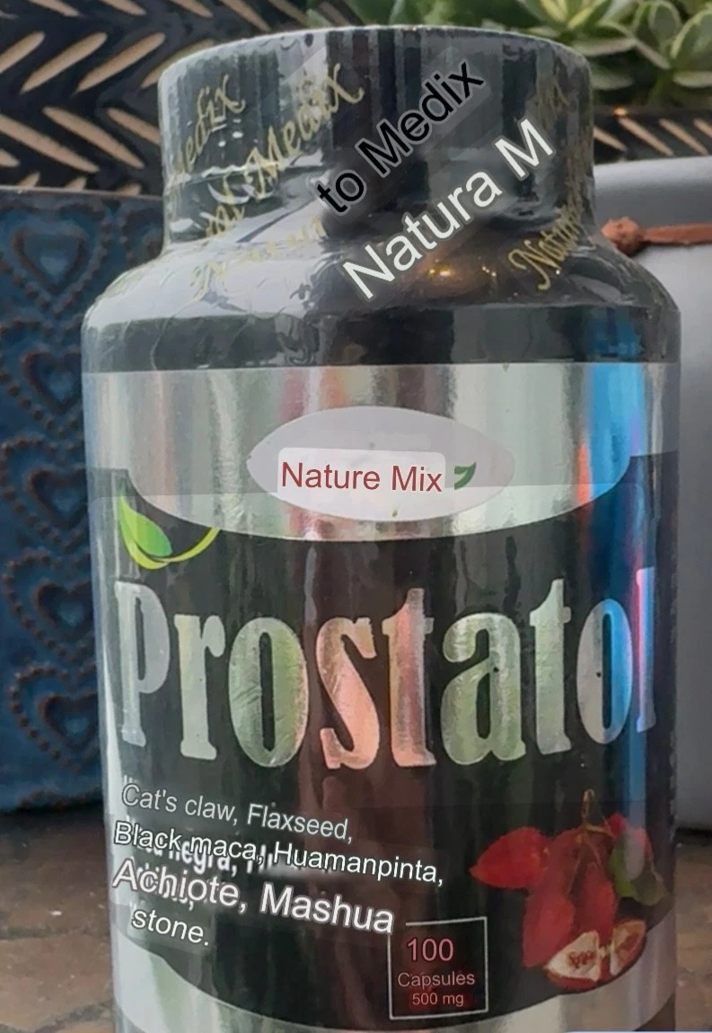 Prostatol PROSTATE SUPPORT Mashua, Huamanpinta, Black Maca, Cat's Claw & Achiote