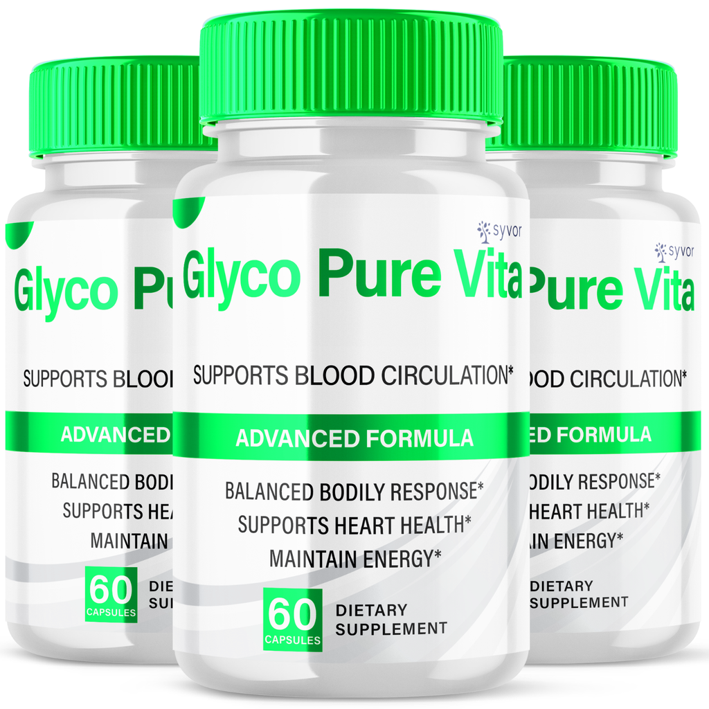 Glyco Pure Vita Advanced Formula Glycogen Max Support Supplement 180 Capsules