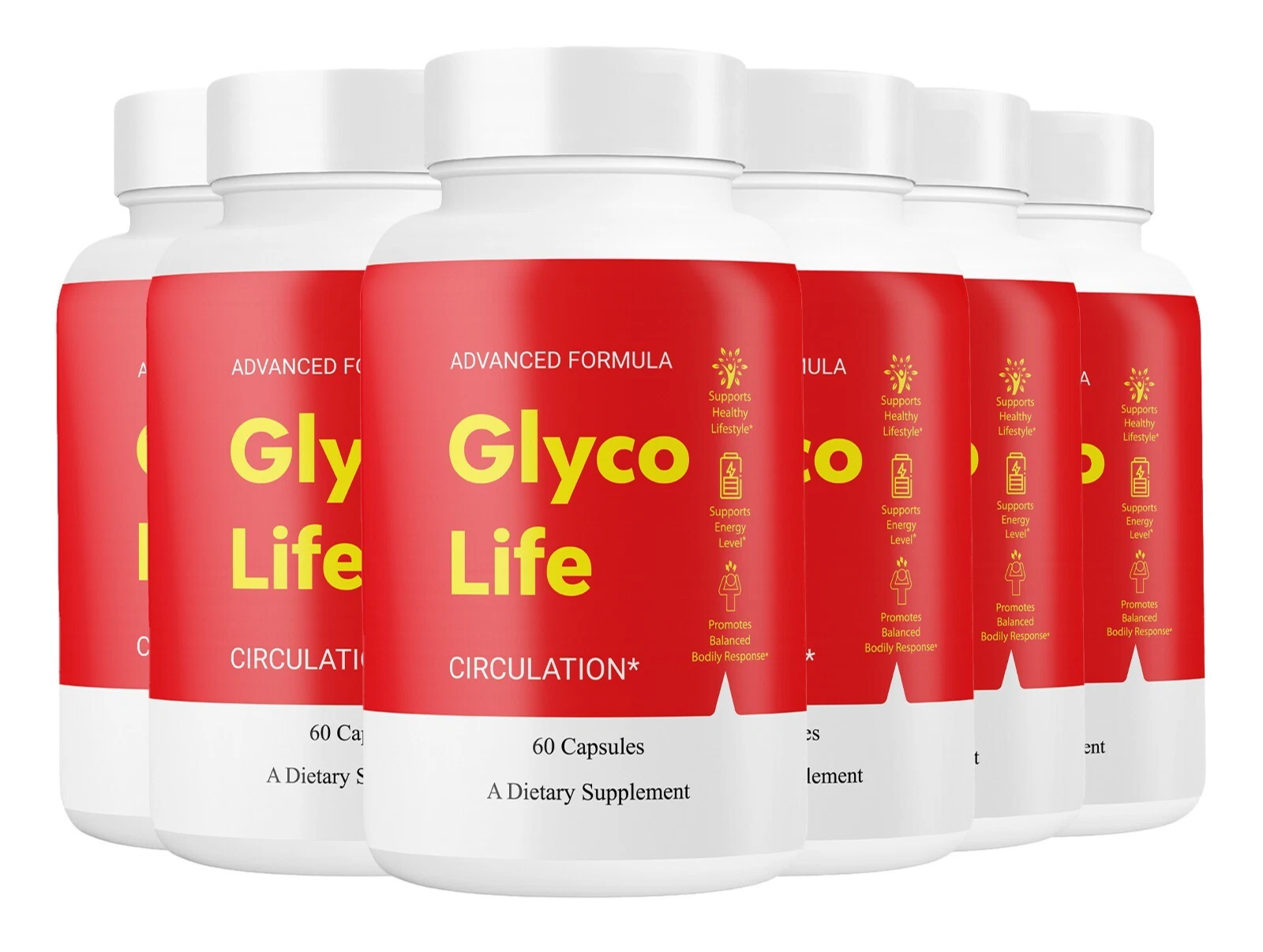 (6 Pack) Glyco Life Glyco Optimizer, Premium GlycoLife Blood Support Formula