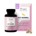 Menopause Relief Winged Women's Wellness Hot Momma 60 Vegan Capsules EXP 5/2026