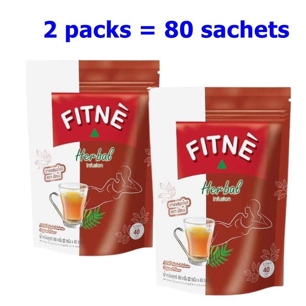 2x Herbal Fitne Tea AG Original Senna Infusion Weight Natural Beverage