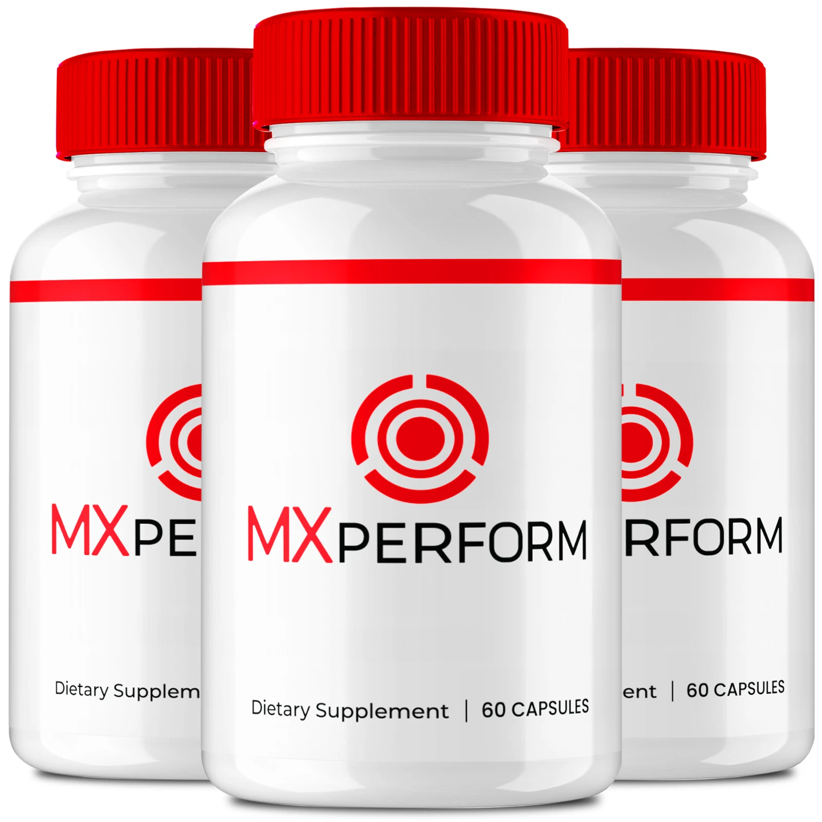 (3 Pack) MX Perform Men Capsules, Maximum Strength Performance Male Support