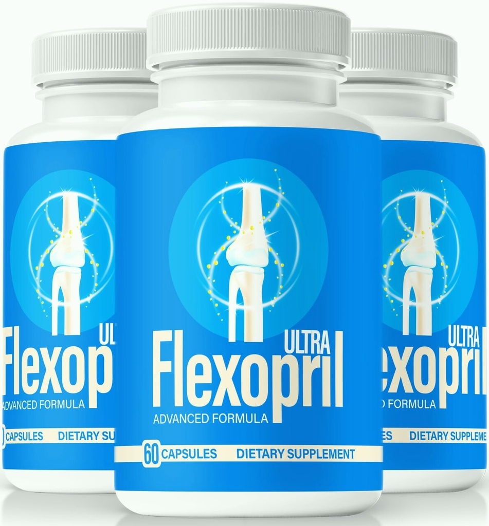 (3 Pack) Flexopril Ultra Joint Capsules, Advanced Joint & Bone Support