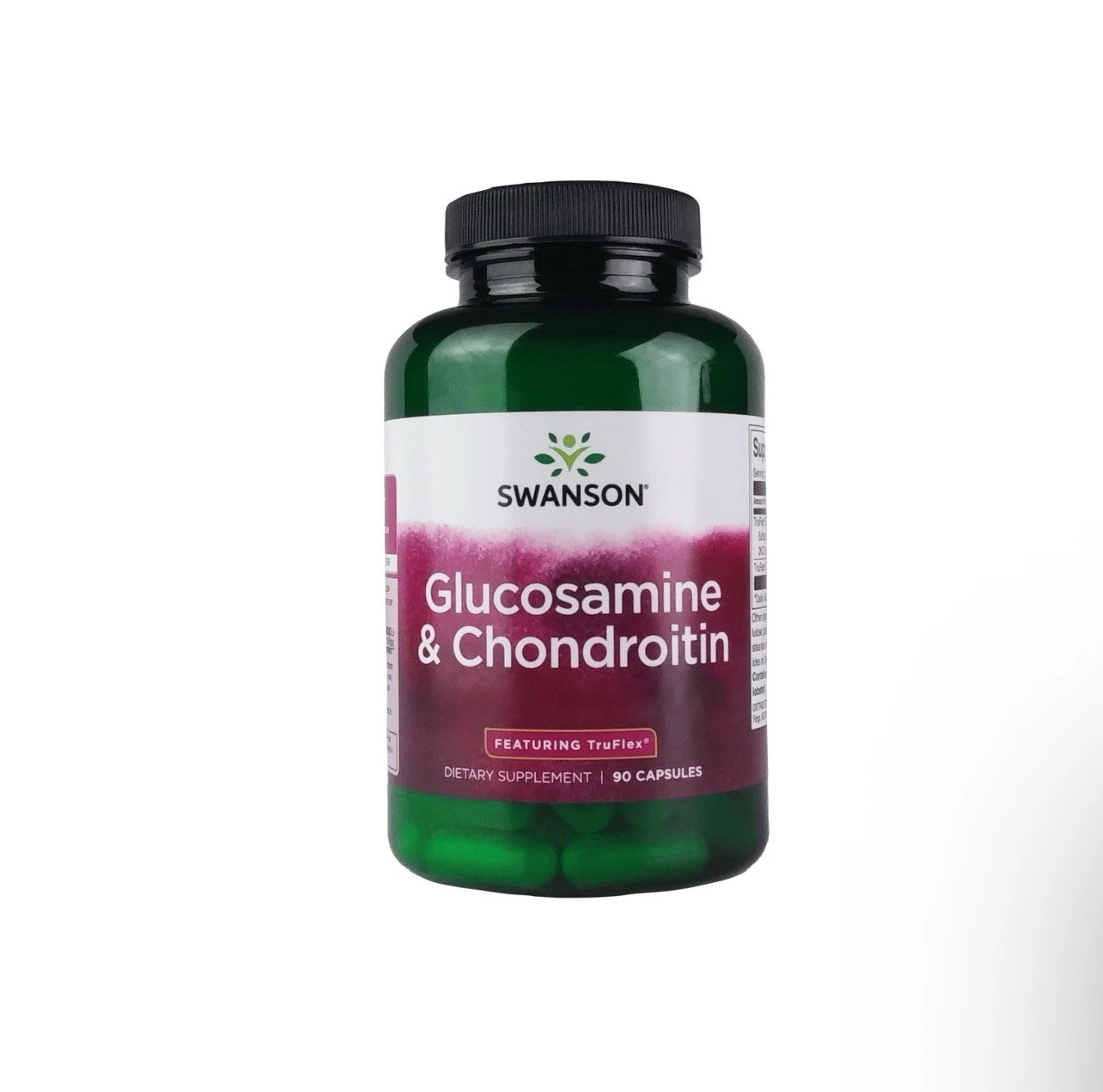 2x Swanson Glucosamine and Chondroitin - Featuring Truflex 90 Capsules