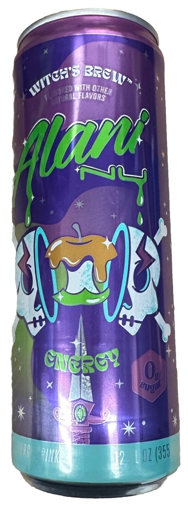 Alani Nu Energy Drink Witch's Brew 12 oz Can NEW HALLOWEEN 2024 LIMITED EDITION!