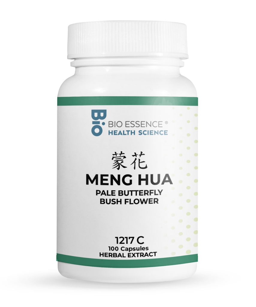 1217C Meng Hua, Buddleia Flower (Raw), 100 Capsules/bottle, 2 Bottles