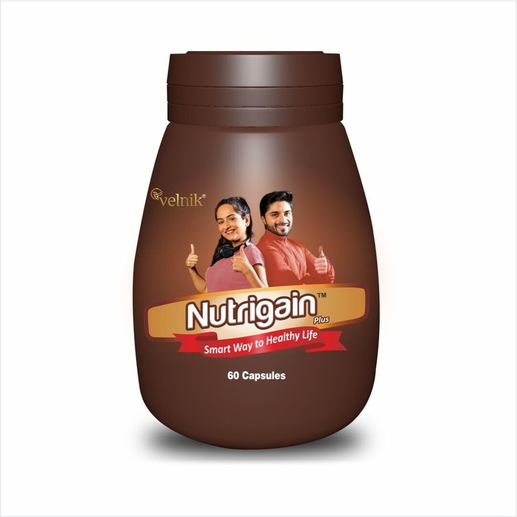 BODY GROW Fast Weight Gain Pills Muscle Gainer WEGHT GAIN 60 CAPSULES MEN