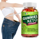 60pcs Keto Gummies Ketone Advanced ACV Weight Loss Fat Burner Dietary Supplement