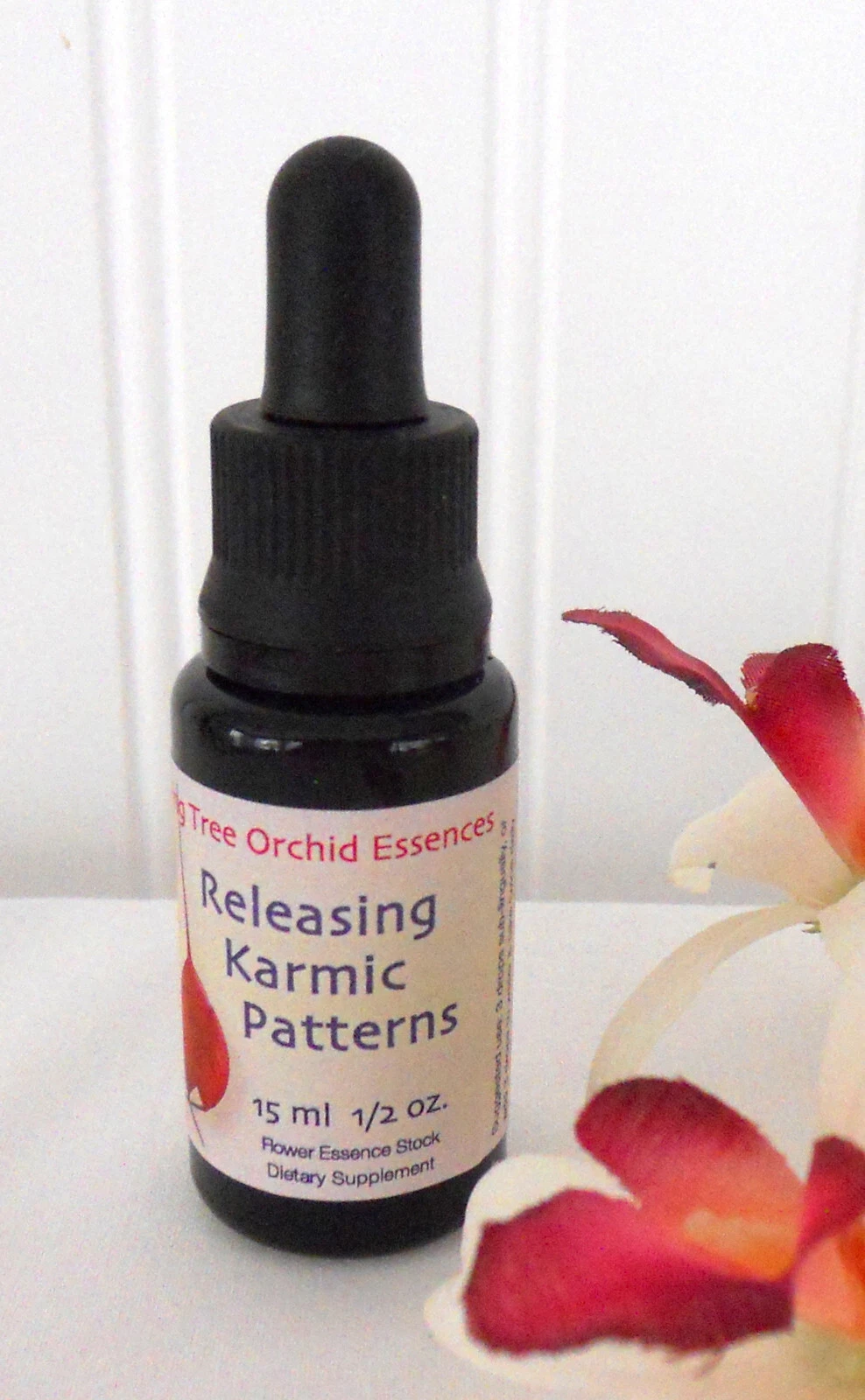 Living Tree Orchid Essence RELEASING KARMIC PATTERNS 15 ml 1/2 oz Acts Chakra