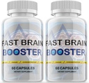 2 - Fast Brain Booster - Nootropic Supplement For Brain Productivity - 120 Pills
