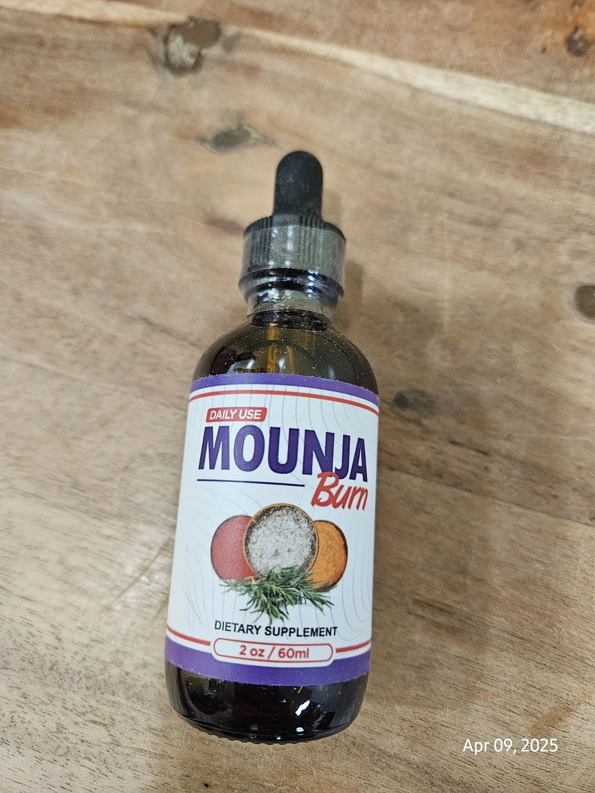 Mounja Burn Drops for Overall Wellness & Energy Supplement 60 ML (5 Pack)