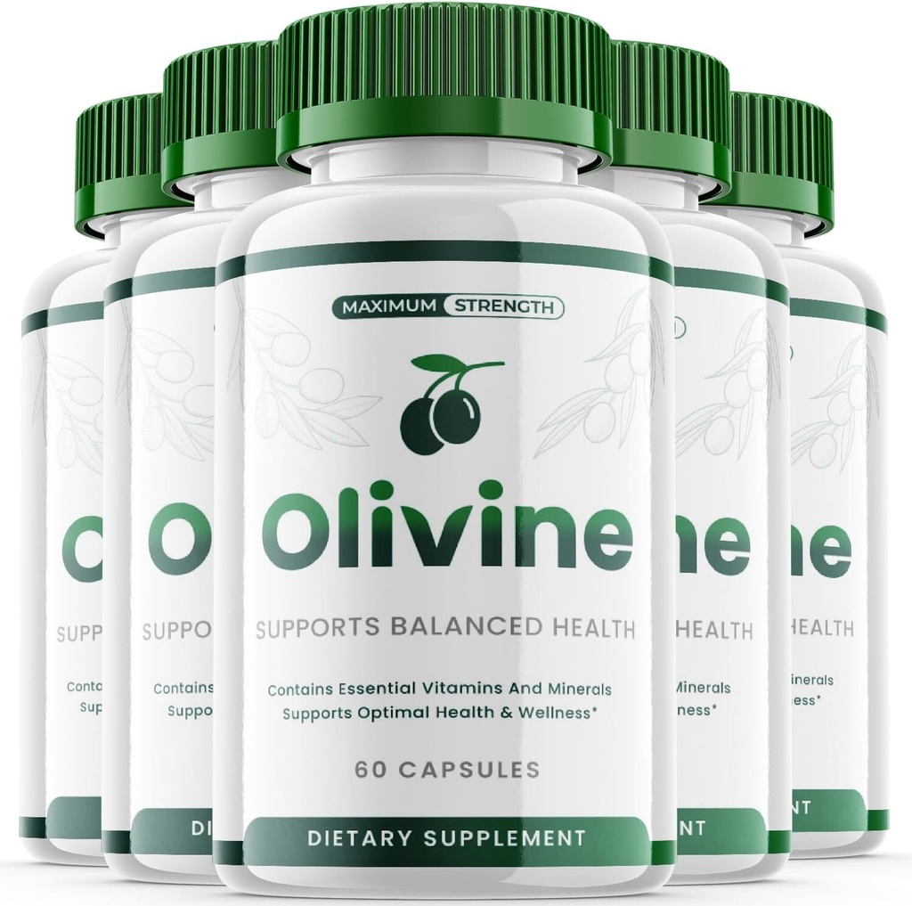 Olivine Capsules - Olivine Supplement For Weight Loss OFFICIAL - 5 Pack