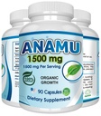 Anamu Petiveria Organic Petiveria Immune Support detox 90 capsules 1500mg USA