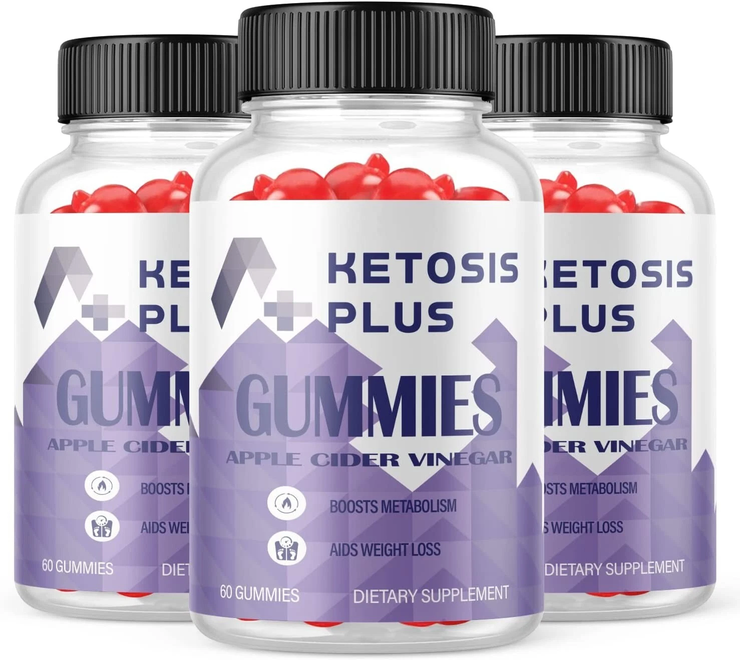 3 - KetosisPlus ACV Gummies, Weight Loss, Fat Burner, Appetite Suppressant-180