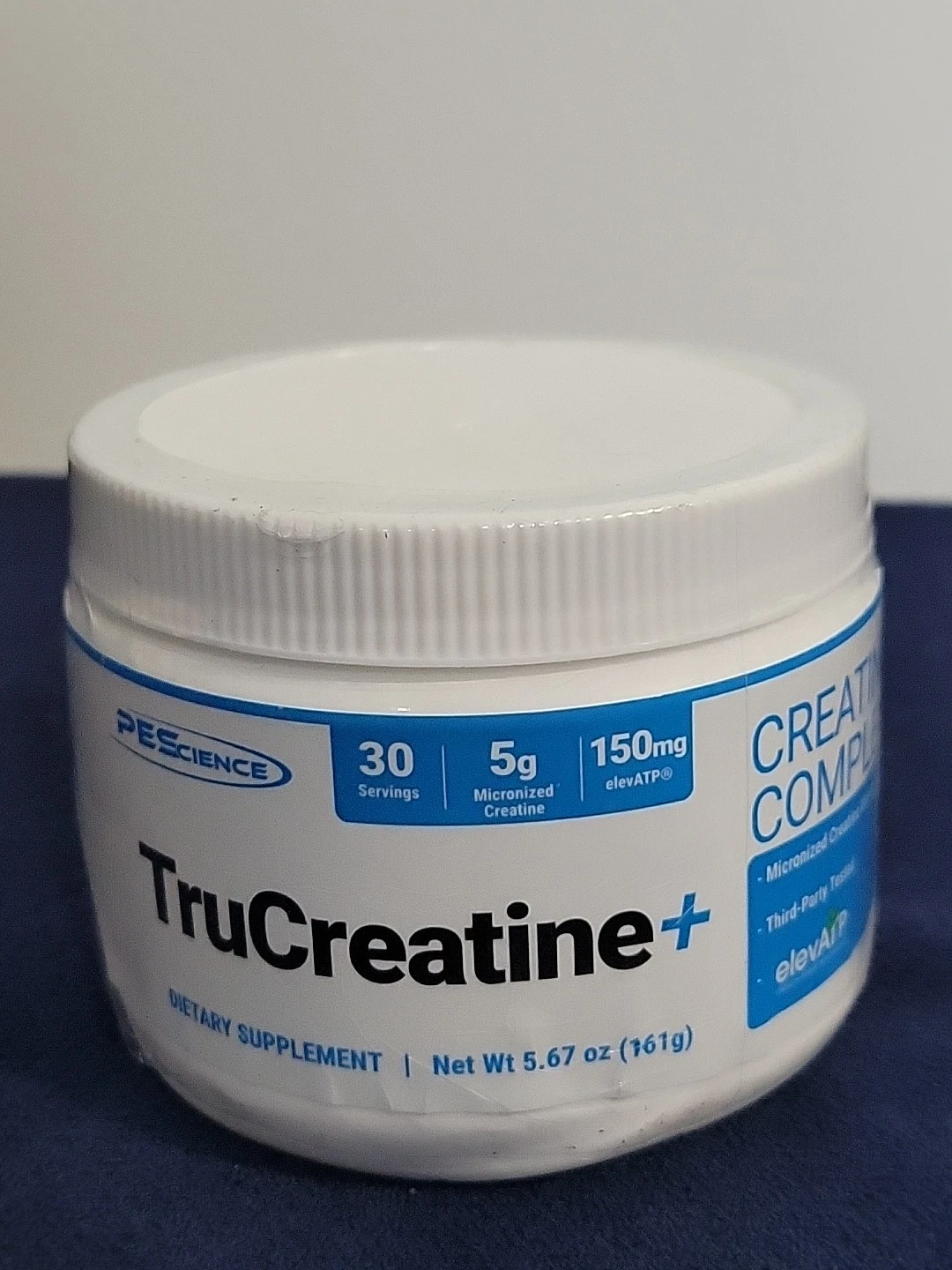 PESCIENCE TRUCREATINE+ POWDER Creapure® Micronized Creatine Monohydrate Exp 6/27
