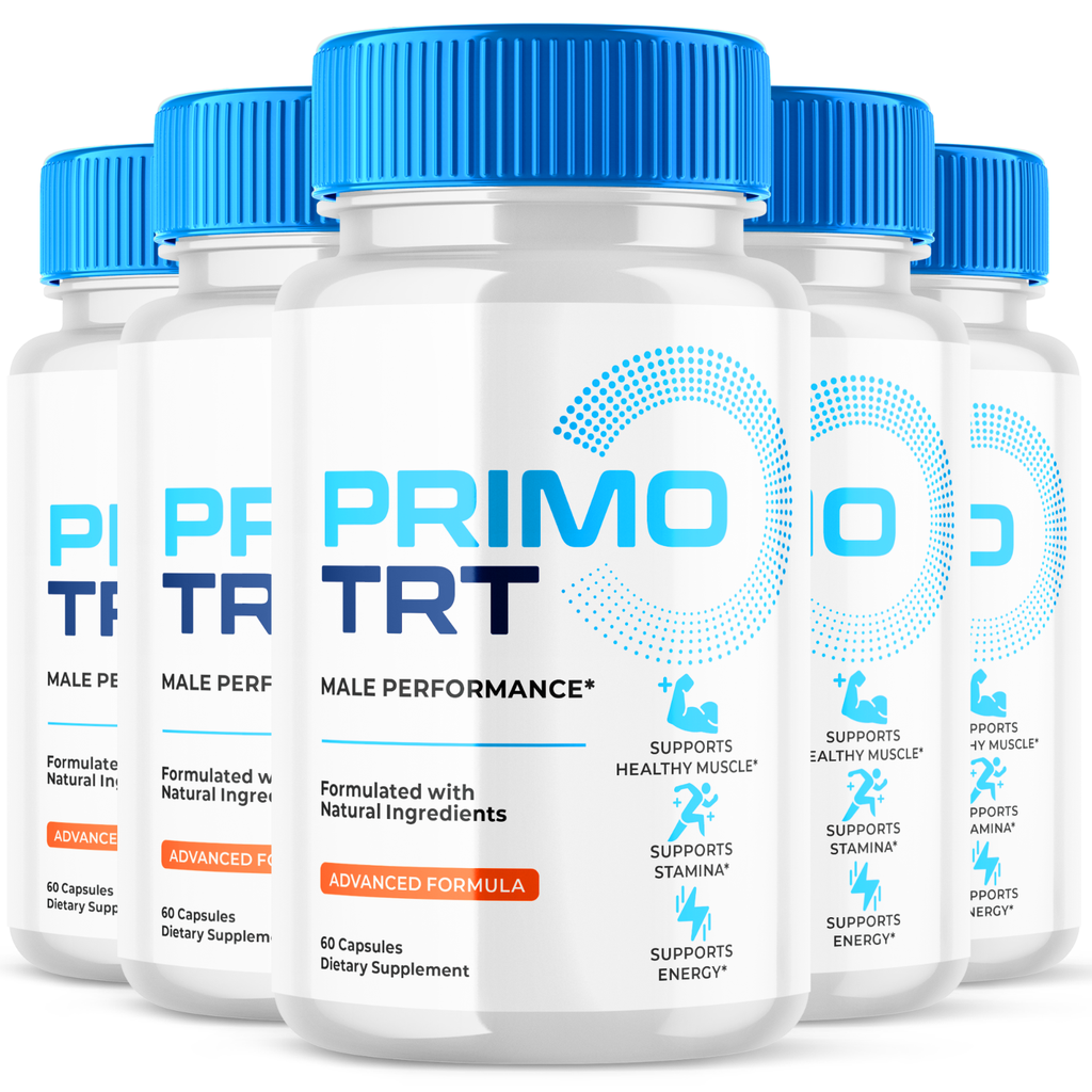 Primo TRT Pills for Men Max Strength Primo TRT Formula Supplement 300 Capsules