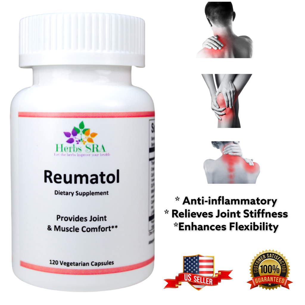 Arthritis Supplement Joint Formula L-Histidine, Thunder God Vine Extract 20:1.