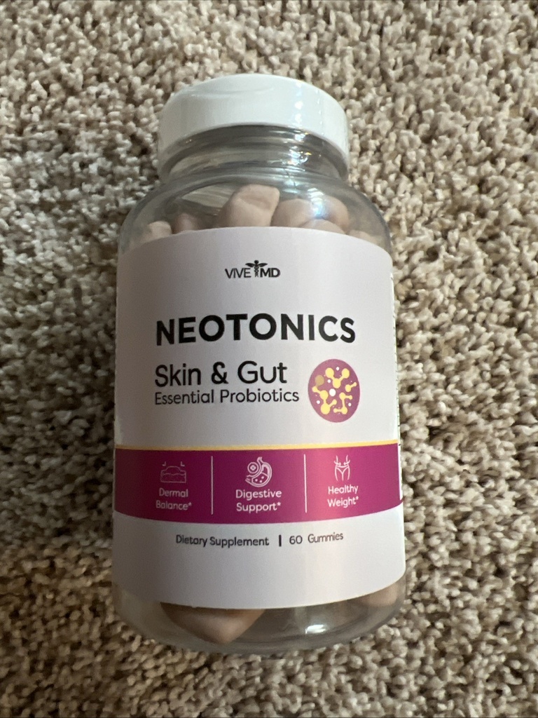 Neotonics, Neotonics Skin & Gut Health, Neotonics Probiotics (60 Capsules)