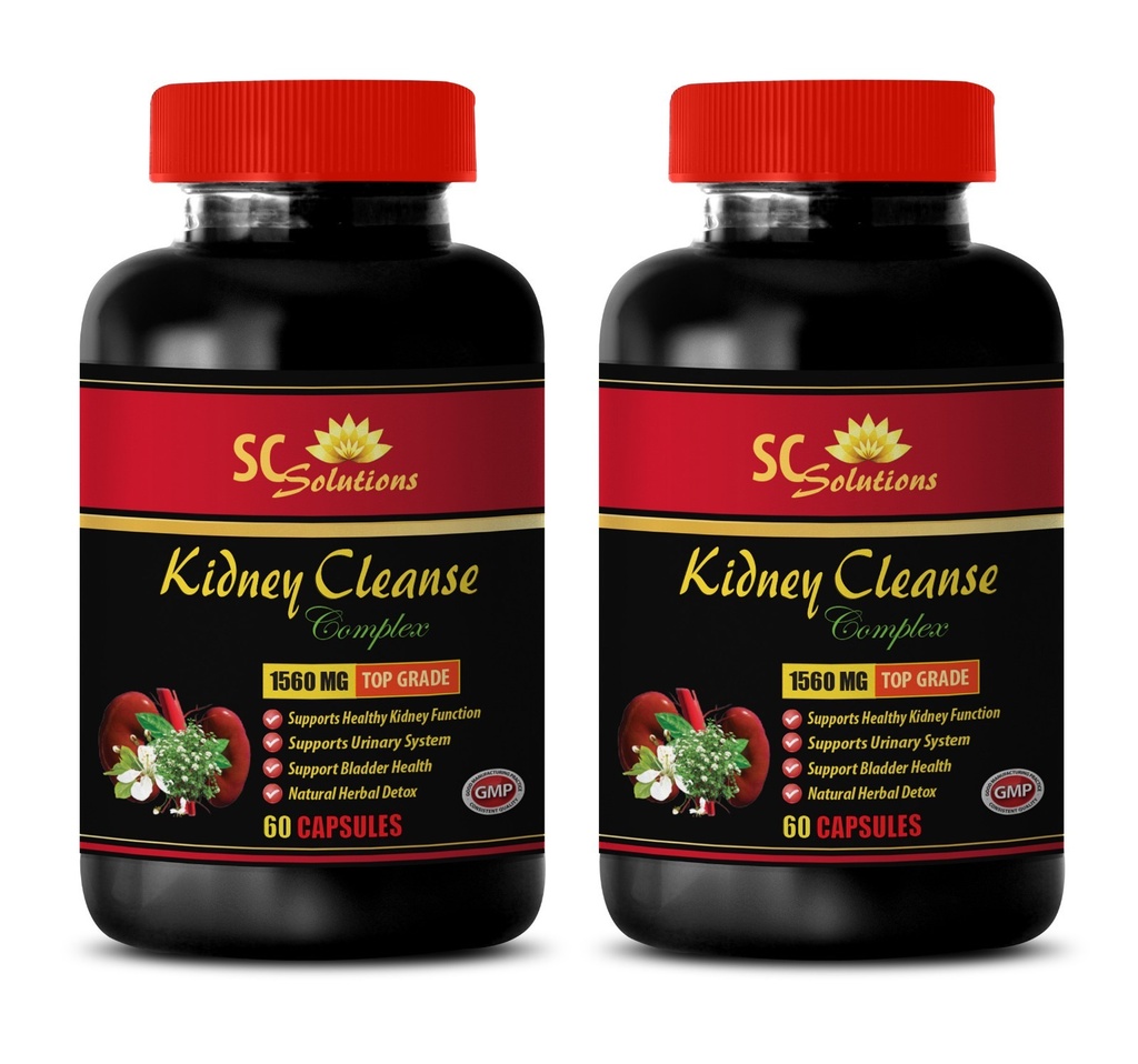 Anti-aging supplement - KIDNEY CLEANSE COMPLEX - Immune system boost - 2 Bottles