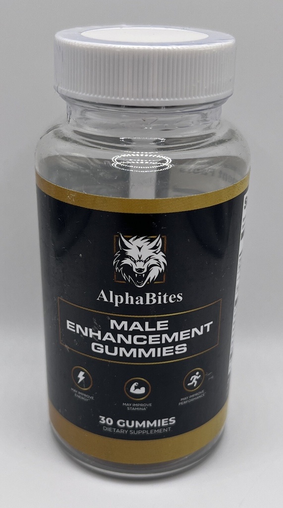 Alphà Bites Male Enhancement Gummies 30 Gummies. EXP : 1/27 FREE SHIPPING