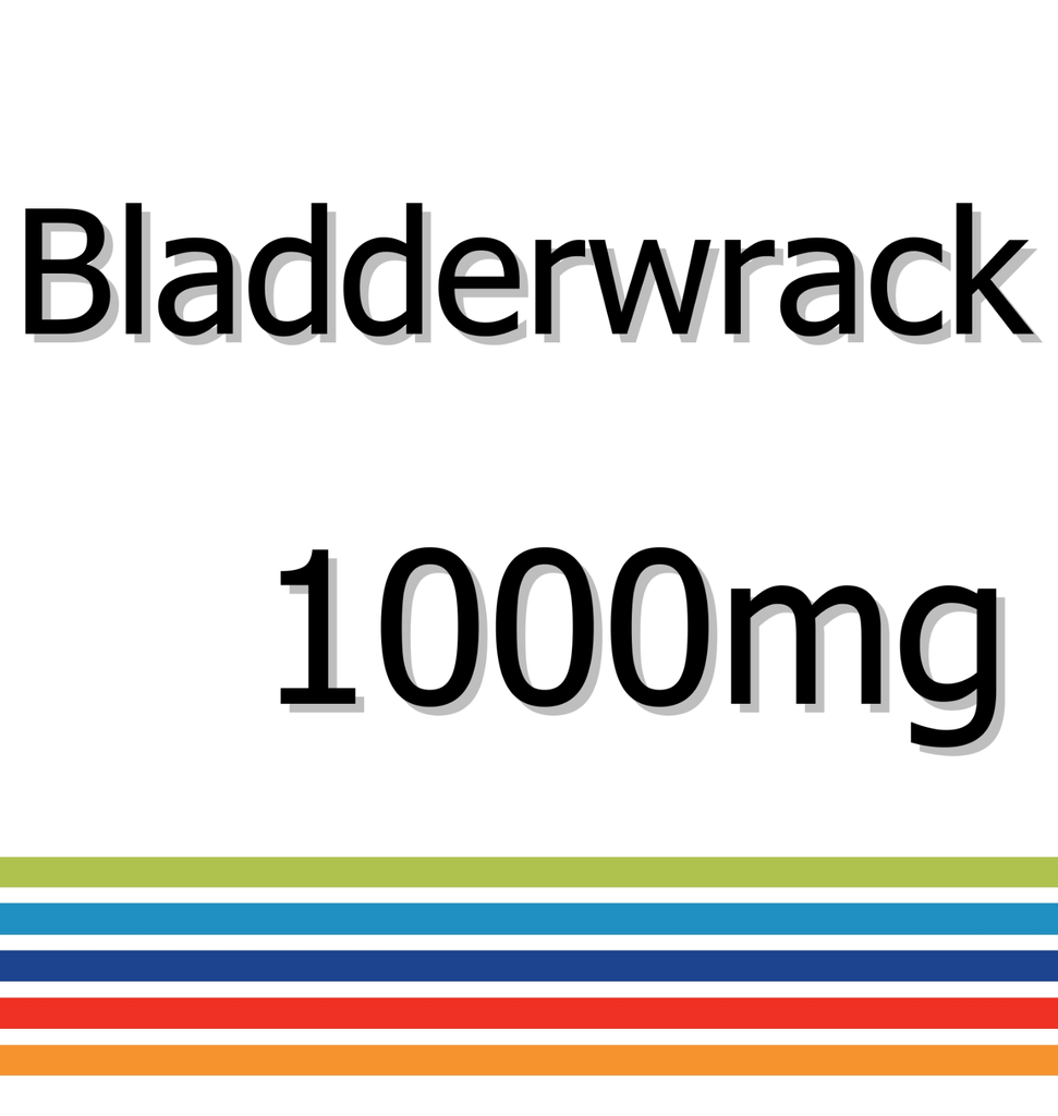 Bladderwrack 1000mg x 30 Tablets - Enhanced Thyroid