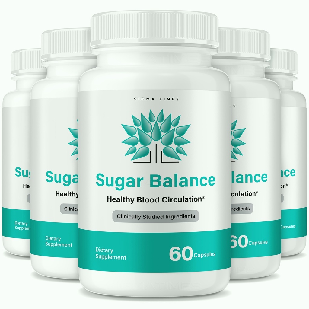 (5 Pack) Sugar Balance Capsules, Blood Sugar Balance Blood Support