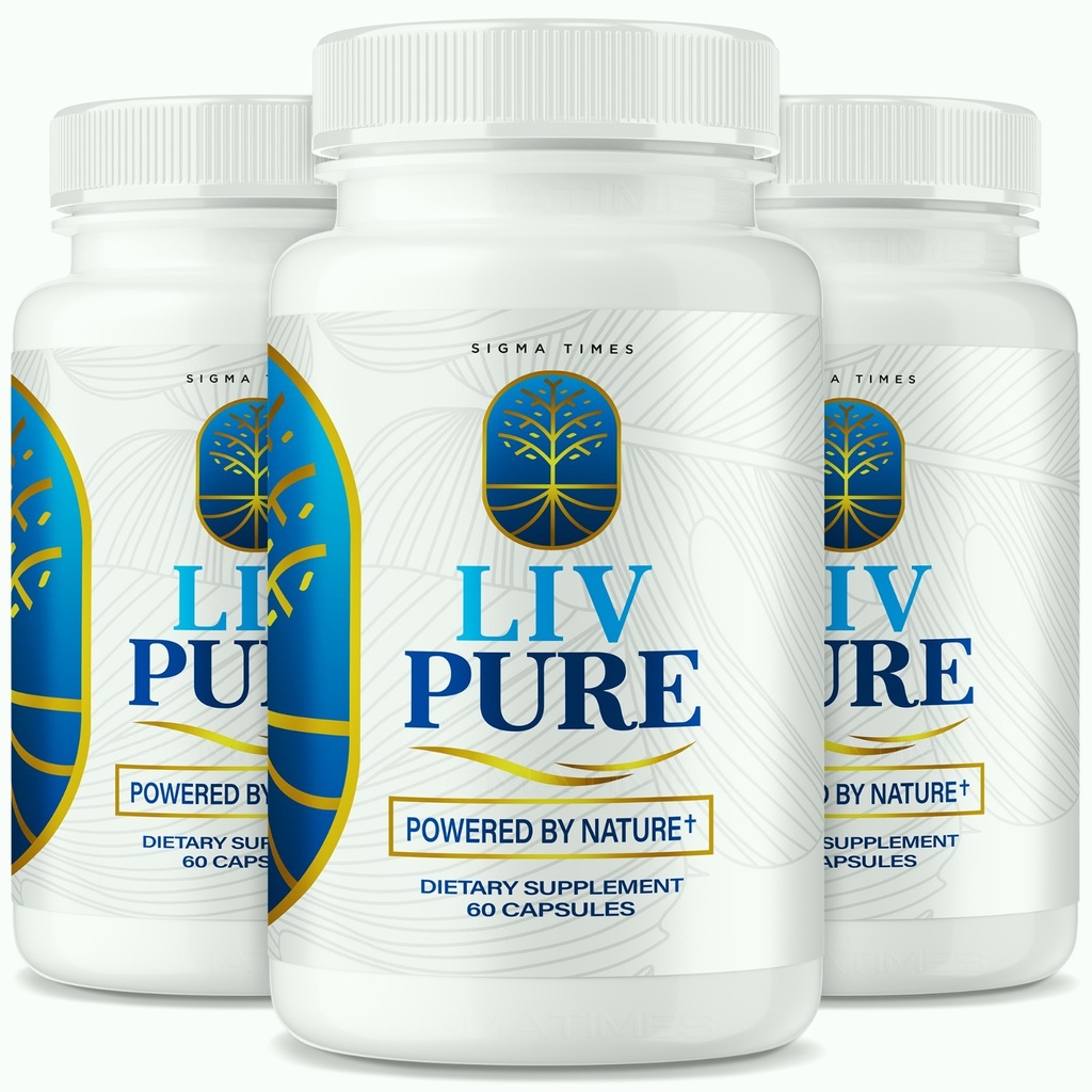 (3 Pack) Liv Pure Capsules For Liver Detox Support - Liv Pure Weight Loss Pills