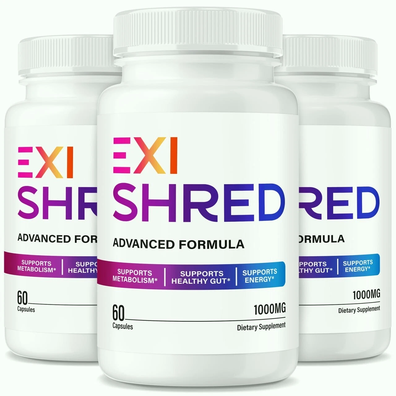 (3 Pack) Exi Shred Fat Burner Pills , ExiShred Advanced Weight Loss Formula