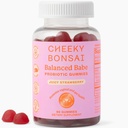 Cheeky Bonsai, Vaginal Probiotic Gummies for Women - Balanced pH, Healthy Odor,