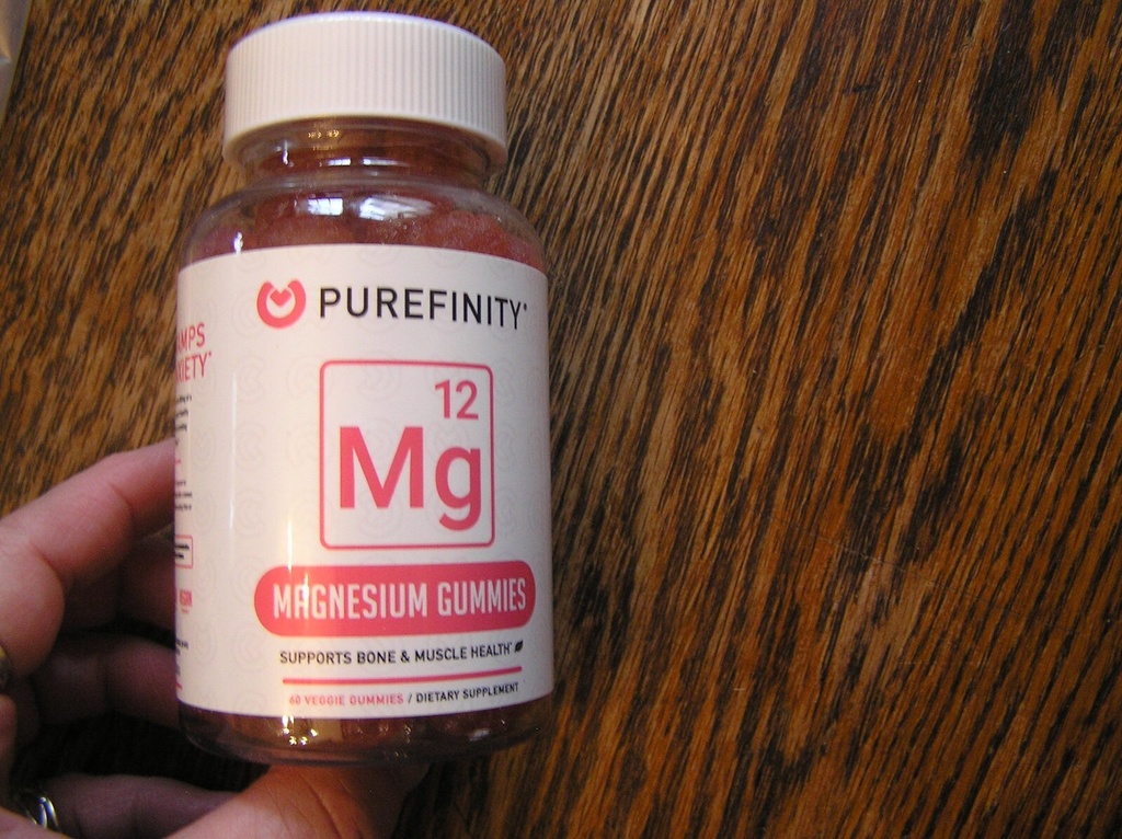Purefinity 12 Mg MAGNESIUM GUMMIES 60 Veggie 2/Day Bone & Muscle Health~~NIB!!