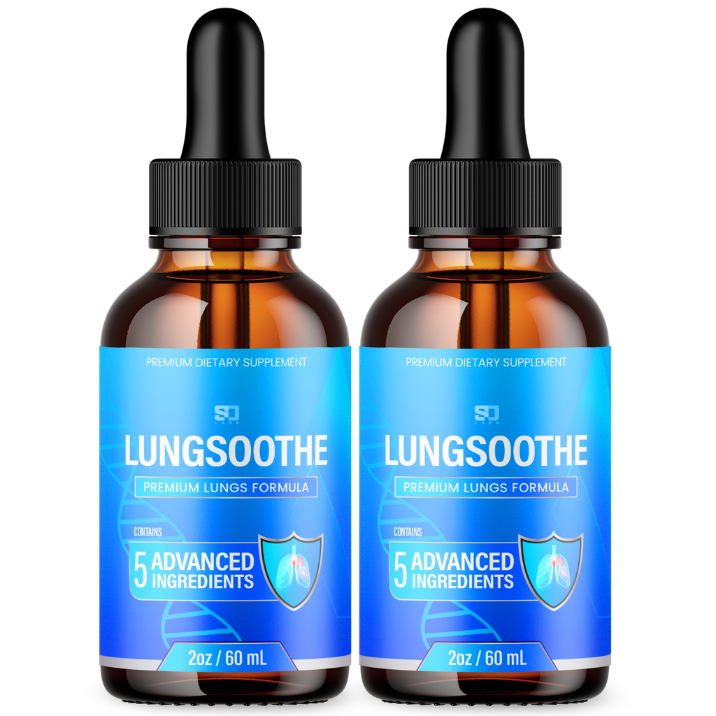 LungSoothe Premium Blood Drops Advanced Formula Supports Blood Health (2 Pack)