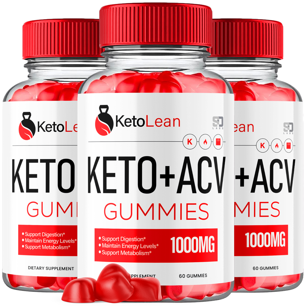 Keto Lean ACV Gummies - KetoLean ACV Maximum Strength for Body Shaping (3 Pack)