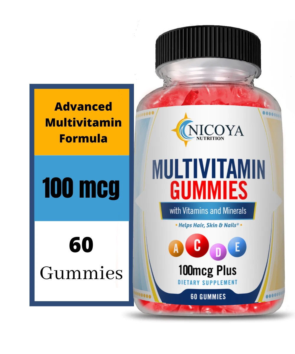 Daily MultiVitamin Gummies 100 mcg+ | Metabolism, Immune & Antioxidant Support