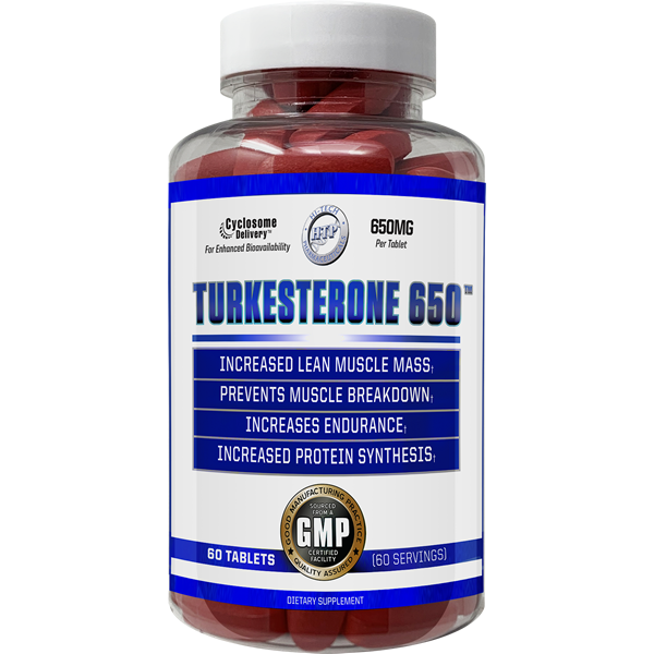HI-TECH PHARMACEUTICALS TURKESTERONE (60 CAP) ajuga turkestanica testosterone