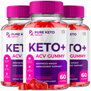 Pure Keto Essence Keto+ACV Gummies Advanced Weight Management Support (3 Pack)