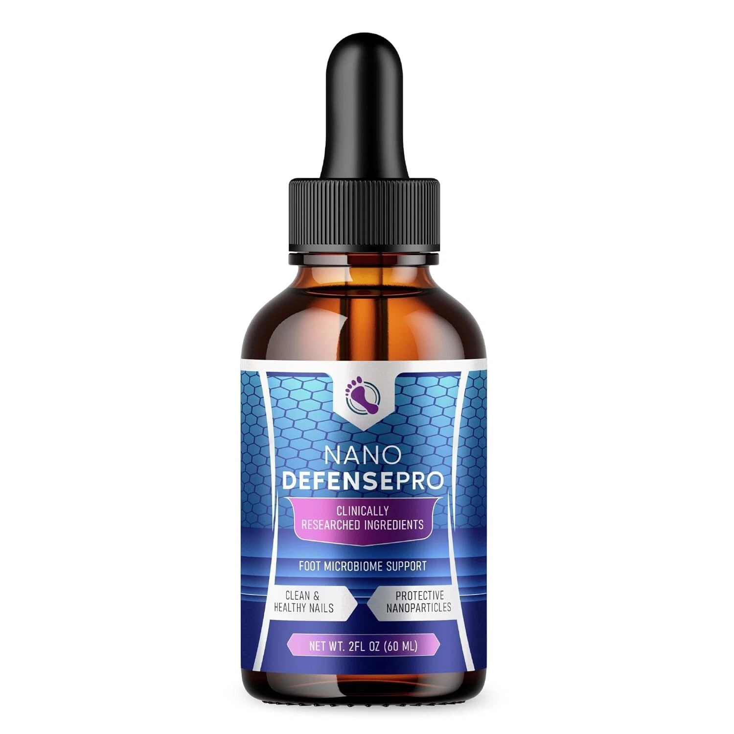 Nano Defense Pro Antifungal Liquid Foot Microbiome Support Supplement Serum 60ml