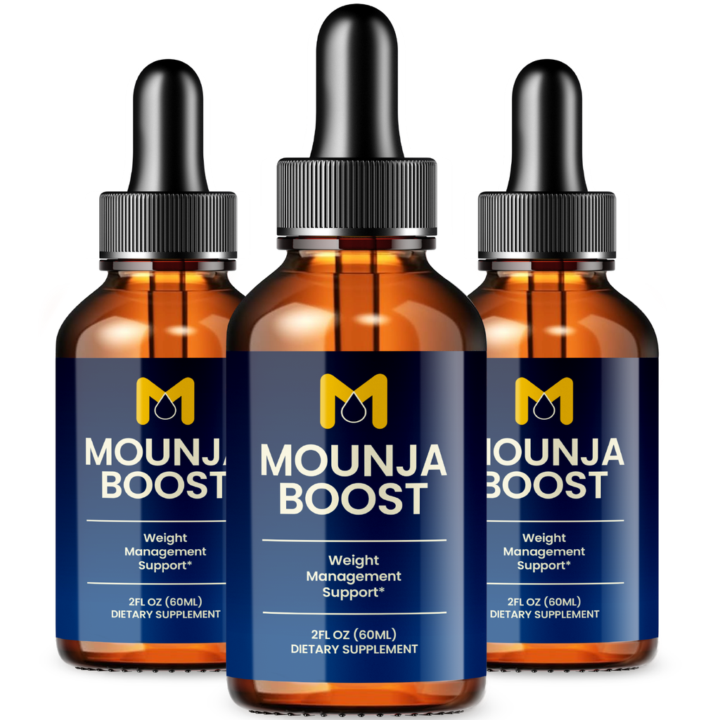 (3 Pack) MounjaBoost Drops Weight Management Mounja Boost Advanced Support (6oz)