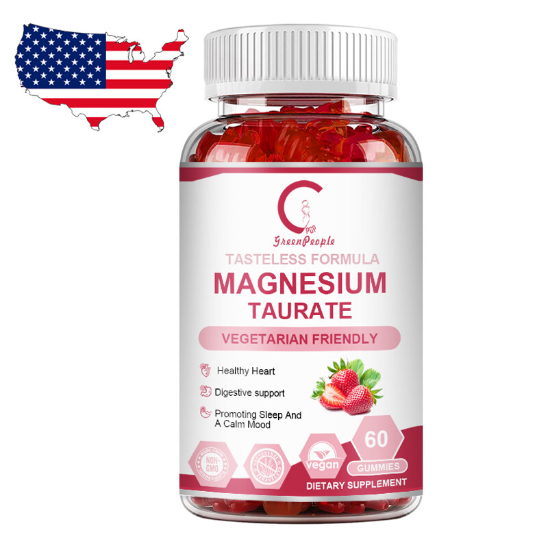 1800mg Magnesium Taurate Supports Cardiovascular Health and Reduces Anxiety USA