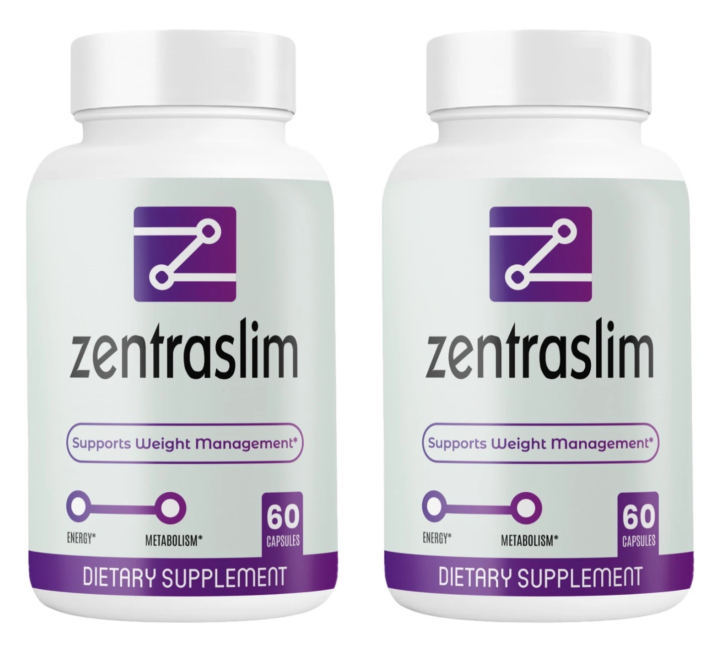 (2 Pack) Zentraslim Capsules for Weight loss, Advanced Fat-Burning Formula