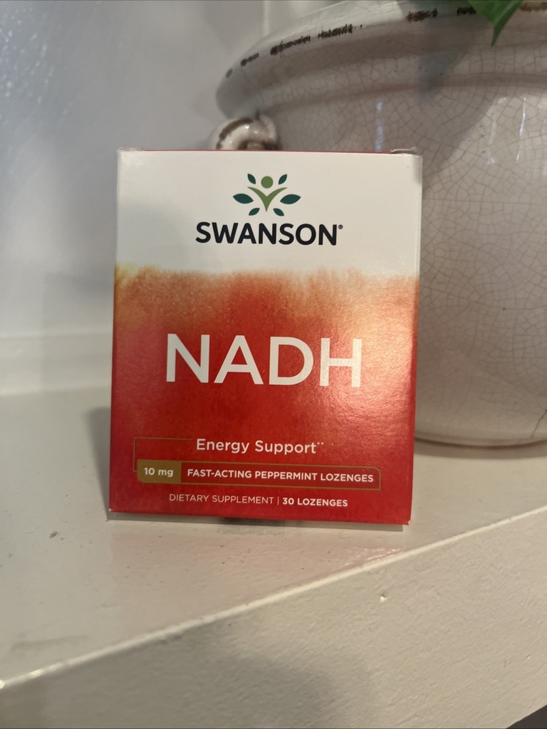 Swanson Fast-acting Nadh High Bioavailability 10 mg 30 Lozenges
