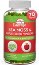 Sea Moss Gummies with Apple Cider Vinegar, Bladderwrack and Burdock Root Organic