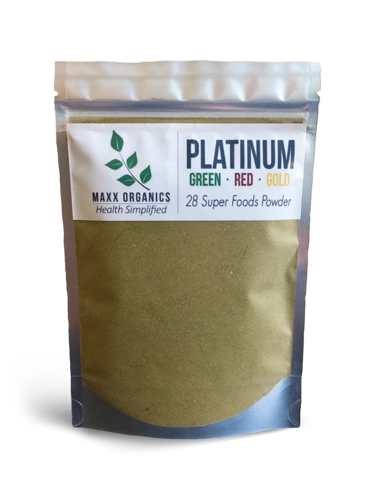 MAXX Organics PLATINUM Green Gold & Reds Vital SUPERFOODS Comp. Organifi, Bloom