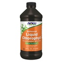 NOW Chlorophyll Liquid Unflavored - 16 fl oz, Internal Deodorizer