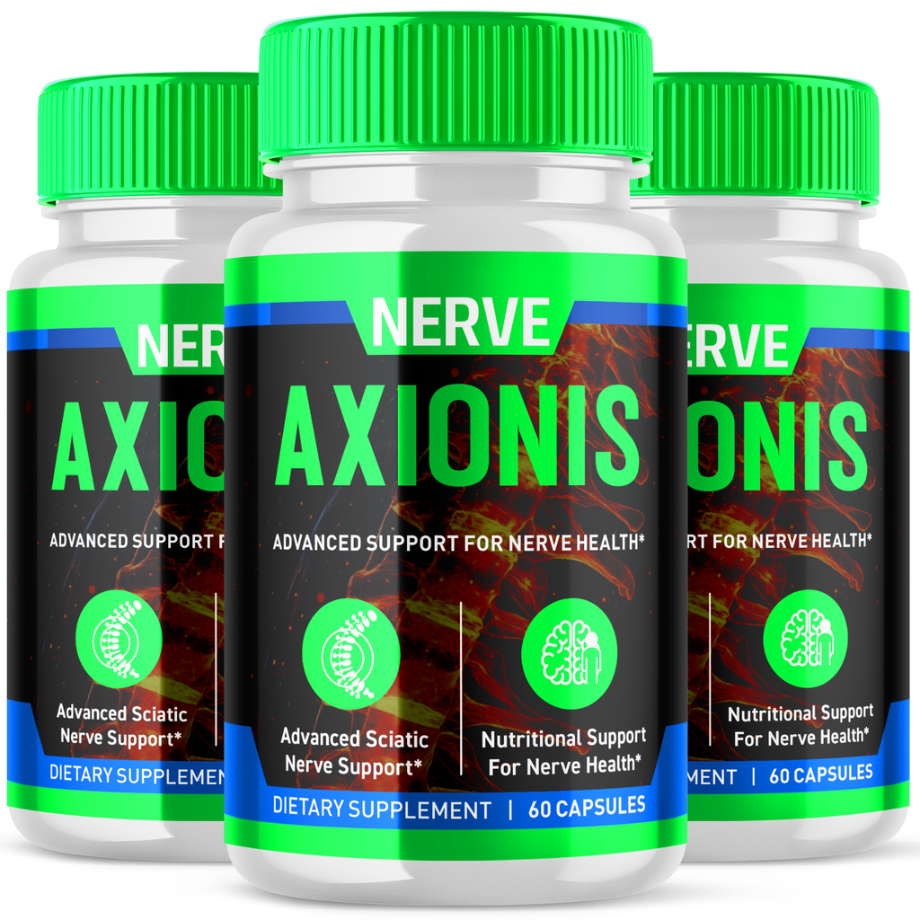 Axionis Advanced Nerve Support Formula Maximum Strength Vitamin 180 Capsules