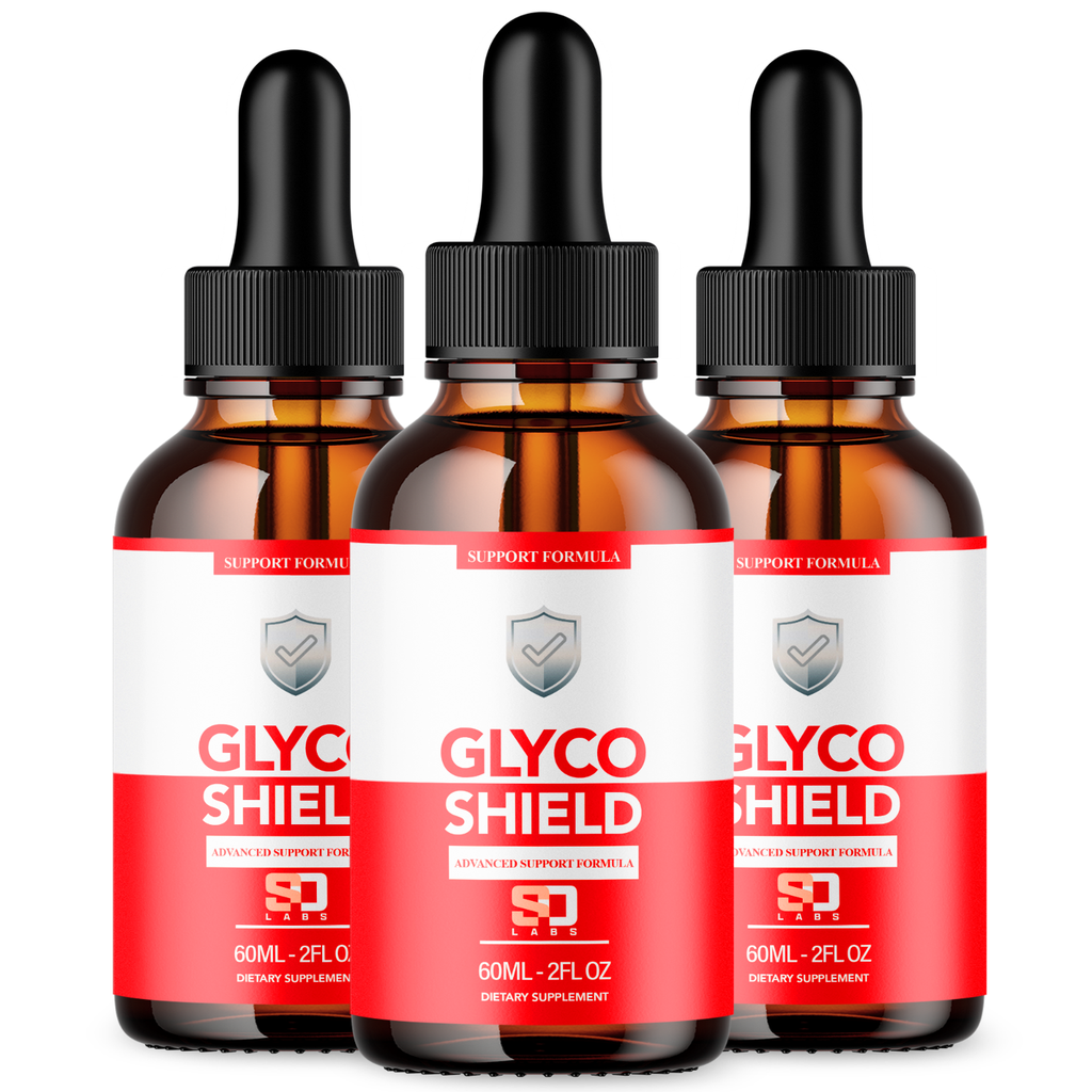 Glyco Shield Drops - Enhance Overall Wellness and Support Blood Health (3 Pack)