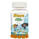 Stars Kids Multivitamin Gummies with Omega 3, Vitamins for Kids with A, B, C, D,