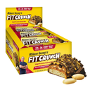 FITCRUNCH Snack Size Protein Bars, 6-Layer Baked Bar, 3G of Sugar, Gluten Free &