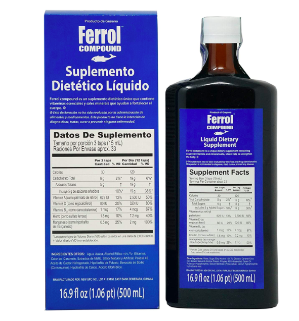 Ferrol Compound Dietary Supplement 16.9 oz