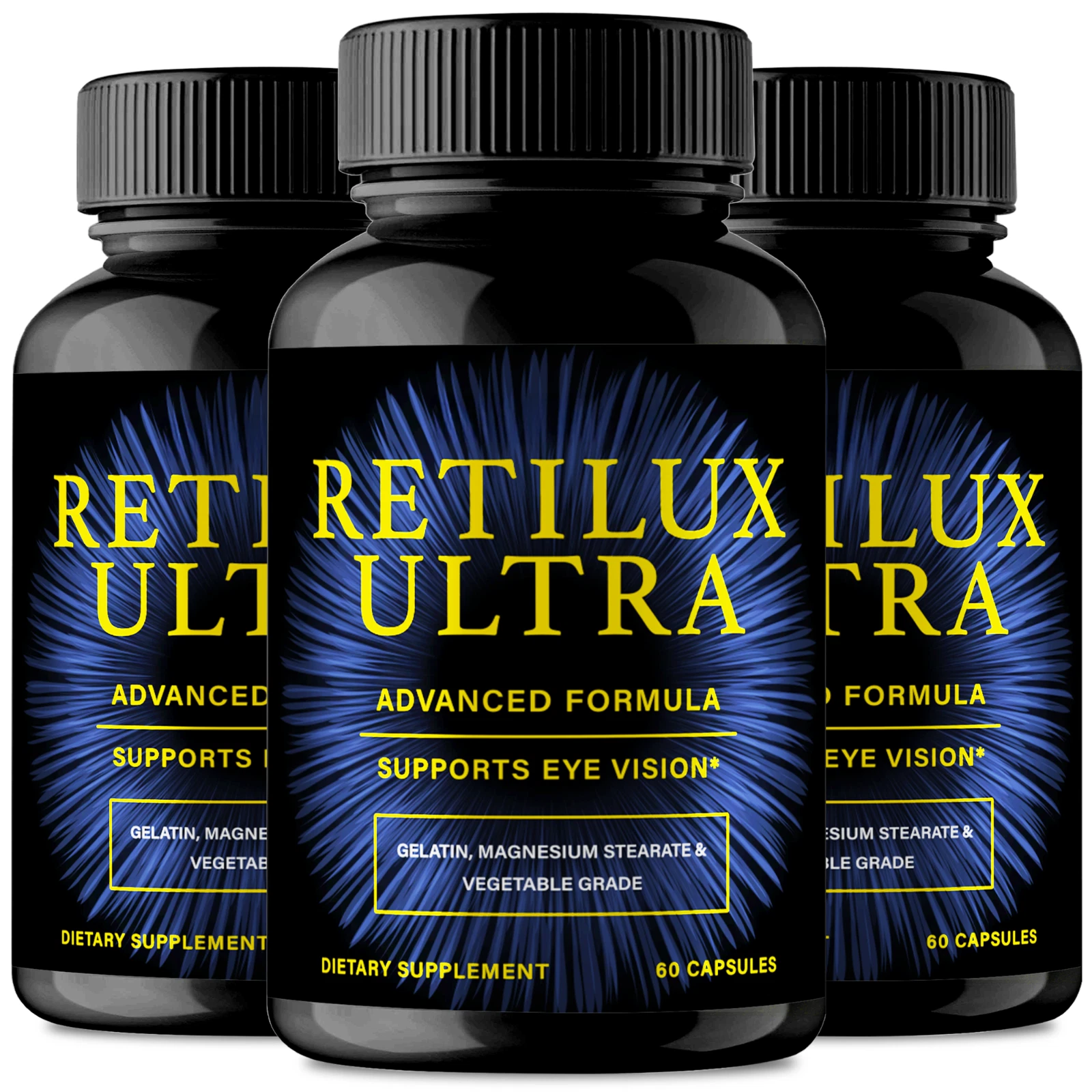(3 Pack) Retilux Ultra Clear Vision Support - RetiluxUltra Eye Health Pills